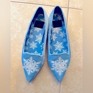 Velvet Skullflake Flats